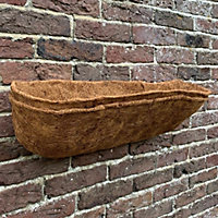 Pack of 2 Coco Wall Trough Planter Liner (60cm)