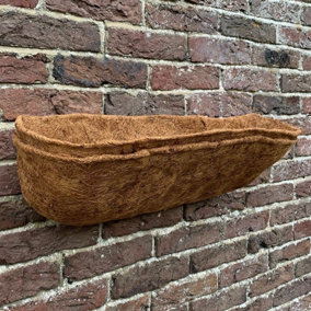 Pack of 2 Coco Wall Trough Planter Liner (60cm)