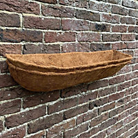 Pack of 2 Coco Wall Trough Planter Liners (75cm)