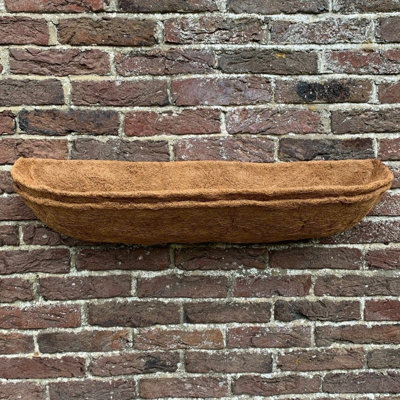 Pack of 2 Coco Wall Trough Planter Liners (75cm)