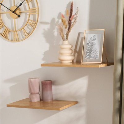 Pack Of 2 Floating Shelves Wall Shelving