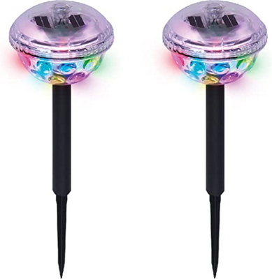 Solar deals disco lights