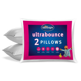 Pack Of 2 Pillows Soft Ultrabounce Hotel Quality