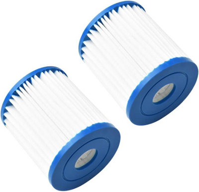 2x Intex Filterpatroon Type H (29007) – Voor Filterpompen 28601 & 28602, 90x100 Mm