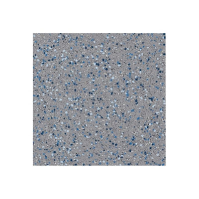 PACK OF 2 (Total 2 Units) - 2mm Thick Vinyl Safety Flooring Tile - Grey ...