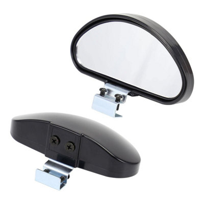 Pack of 2 Universal Blind Spot Mirrors, Adjustable Wide-Angle Rear View Mirror for Improved Visibility