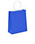 Pack of 20 Coloured Paper Party Bags 18cm x 22cm x 8cm Gift Bag With Handles Birthday Loot Bag Recyclable (Royal Blue)