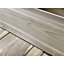 PACK OF 20 - Deluxe 12mm Pressure Treated Tongue Groove Timber Boards - 2.4m Length - (121mm Width x 12mm Depth / Thickness)