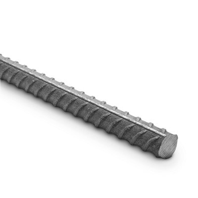 Pack of 20 Reinforcing Steel Bar - Ribbed Rebar (L)1m x (Dia)16mm