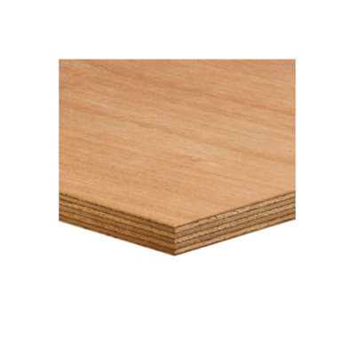 PACK OF 20 (Total 20 Units) - 12mm Thick Marine Plywood (BS1088) - 2440mm (W) x 1220mm (L)