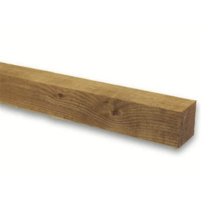 PACK OF 20 (Total 20 Units) - 200mm x 200mm (8" x 8") Sawn Timber Carcassing Wood Softwood Timber - 1.2m Length
