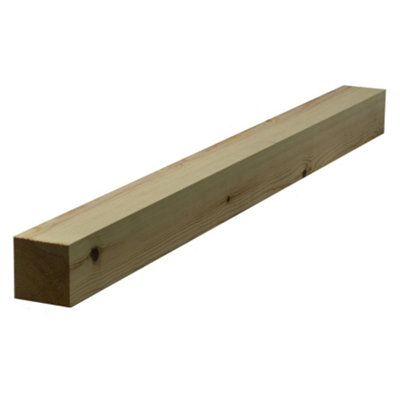 PACK OF 20 (Total 20 Units) - 75mm Redwood Planed Square Edge 5Th - 75mmmm (W) x 4200mm (L) - (Finish 69mm x 69mm)
