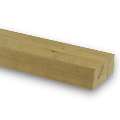 PACK OF 20 (Total 20 Units) - 75mm x 150mm (6" x 3") Sawn Timber Carcassing Wood Softwood Timber - 4.8m Length