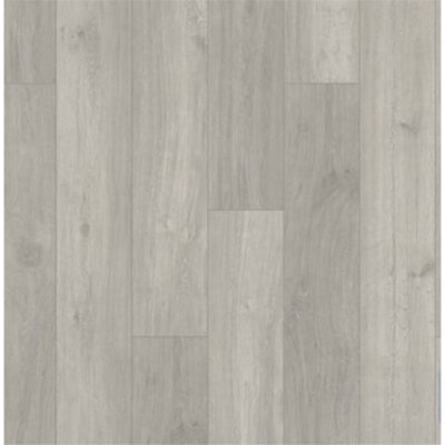 PACK OF 20 (Total 20 Units) - Light Grey Oak 12mm Thick Laminate ...