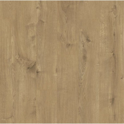 PACK OF 20 (Total 20 Units) - Light Oak 12mm Thick Laminate Flooring (29.6m2 Coverage)