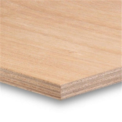 Pack of 20 (Total 20 Units) - Premium Marine Exterior Hardwood Plywood - 1220mm (W) x 18mm (H) - Length 2440mm