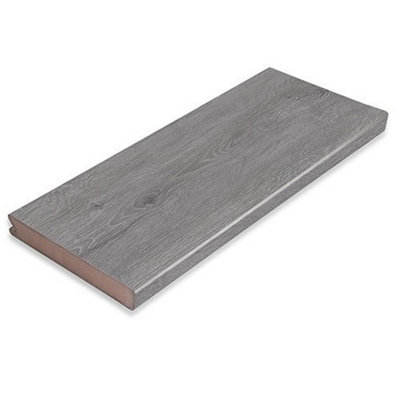Pack of 20 (Total 20 Units) - Premium Pioneer Decking SE Starter Boards - 141mm (W) x 21mm (H) x 4800mm (L) - Weathered Ash