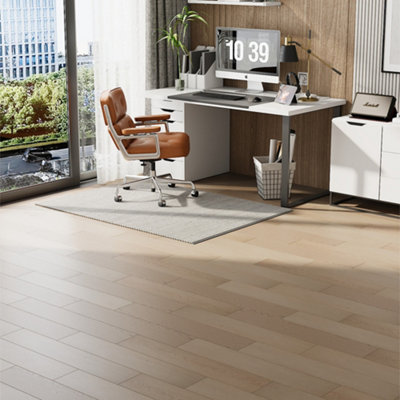 Pack of 20 Wood Grain Composite Click HDF Flooring 12mm Thickness