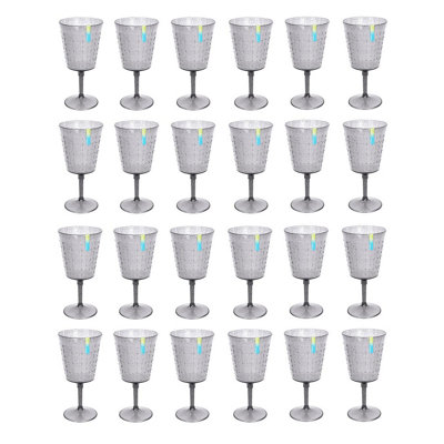 Laura Ashley Balloon Glasses, Set of 4 - Clear