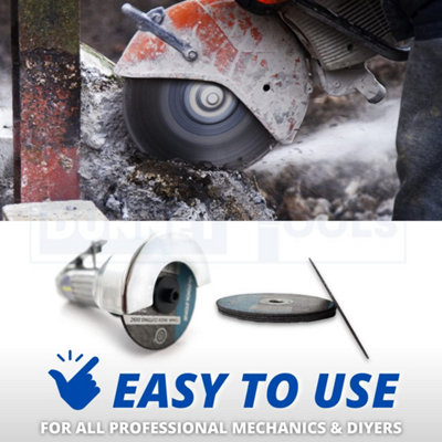 Pack of 25 3"/75mm Cutting Disc Air Tool Steel Angle Grinder Grinding Blade Set - 5