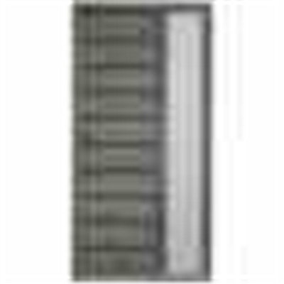 PACK OF 3: 6 x 3 Painted Grey Screen Panel with Translucent Infill
