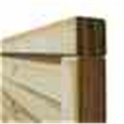 PACK OF 3: 6 x 4 Pressure Treated Contemporary Screen Panel