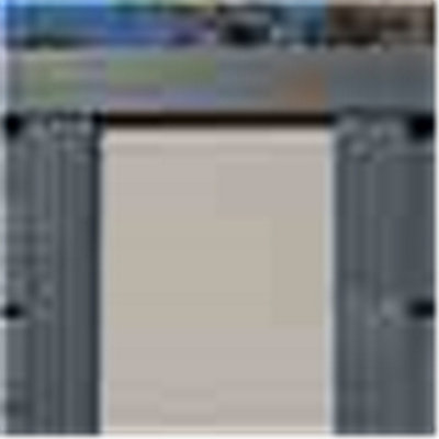 PACK OF 3: 6 x 6 Painted Grey Screen Panel with Solid Infill - 3