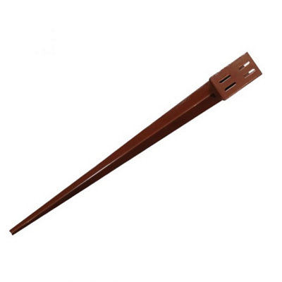 PACK OF 3: 75x75mm Post Anchor Spike