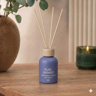Pack of 3 Pan Aroma Pure Jasmine Reed Diffusers 50ml