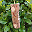 Pack of 3 Samuel Alexander Wild Garden Bird Rustic Suet and Seed Filled Hanging Log Feeder with Hanging String
