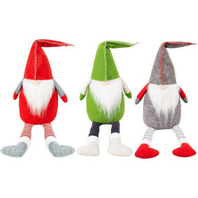 Pack of 3 Swedish Christmas Gnomes