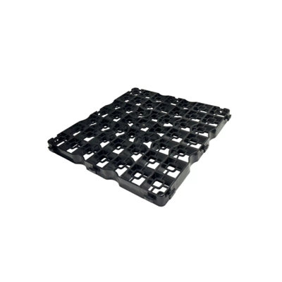 Pack of 30 Black Heavy Duty Grass Grids Reinforced Permeable Ground ...
