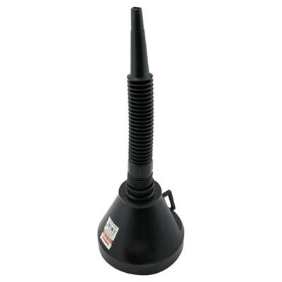 Pack Of 4 135mm Flexible Spout Funnel With Removable Hose Wide Mouth ...