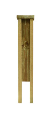 Pack of 4 - 2ft Tanalised/Pressure Treated Timber Garden Fence Post Extension - 18.50 Each