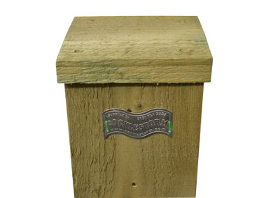 Pack of 4 - 2ft Tanalised/Pressure Treated Timber Garden Fence Post Extension - 18.50 Each