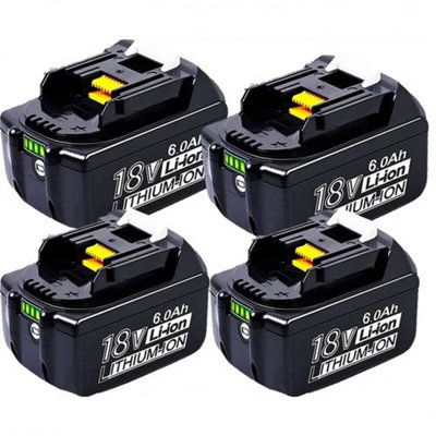 Batterie Makita 18V 6Ah Lithium-Ion – Compatible BL1815 / BL1830 / BL1860