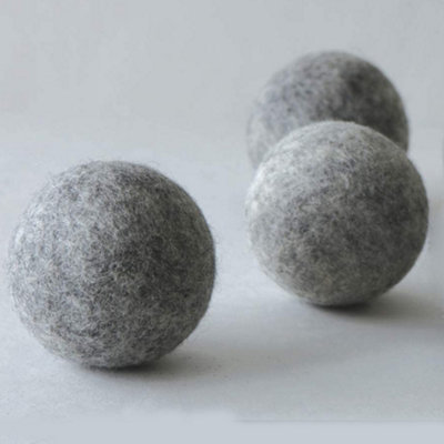 Pack of 4 Eco Fabric Softener Dryer Dots Grey