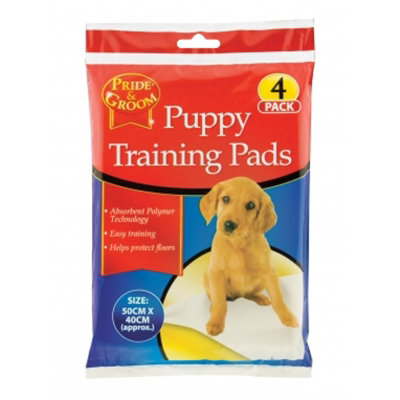 Pack of 4 Puppy Training Mats 50x40cm