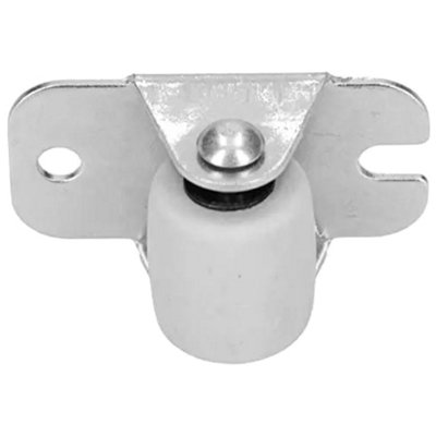 Pack of 4 x Heavy Duty Rubber Furniture Castor Wheels 22mm - Durable Furniture Caster Wheels - Easy Install, Carpet-Friendly