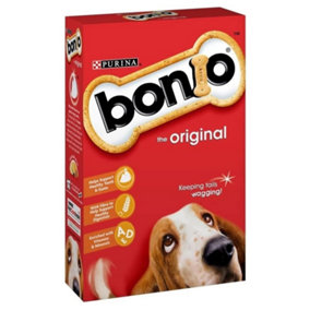 Pack of 5 Bonio Adult Dog Biscuits The Original 650g
