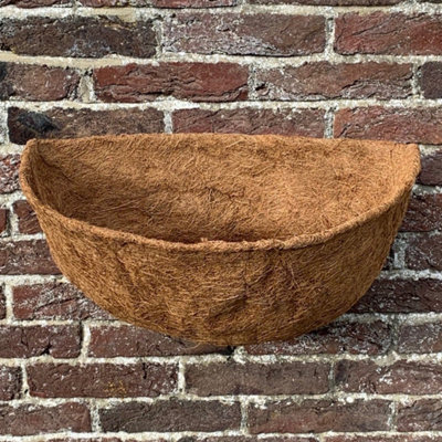 Pack of 5 Coco Wall Basket Planter Liner (50cm)