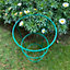 Pack of 5 Conical Garden Plant Support Rings (48cm)