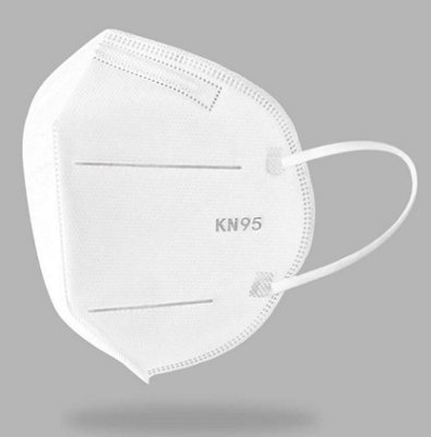 Pack of 5 KN95 Folding Dust Mask - Respiratory protection