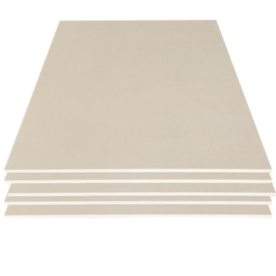 Pack of 5 Laser Plywood Poplar Sheets 400mm x 400mm x 6mm