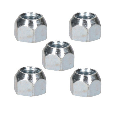 Pack of 5 M12 x 1.5 Conical Wheel Nuts Nut For Trailer Suspension Hubs