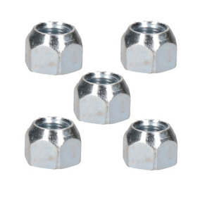 Pack of 5 M12 x 1.5 Conical Wheel Nuts Nut For Trailer Suspension Hubs Trailers