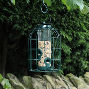 Pack of 5 Nature's Market Wild Bird Seed Feeder Cage with Squirrel Proof Guard