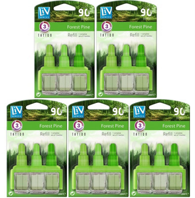 Pack of 5 Plug-In 3volution Air Freshener Refills 20ml - Compatible ...