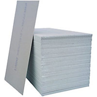 PACK OF 5 - Premium Baseboard Square Edge PLASTERBOARD - 9.5mm x 900mm x 1.22m
