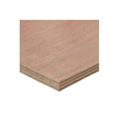 PACK OF 5 (Total 5 Units) - 18mm Thick Structural Hardwood Plywood - 2440mm (W) x 1220mm (L)